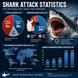 shark attack statistics